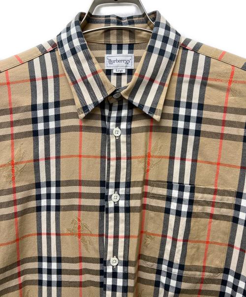 Burberry's（バーバリーズ）Burberry's (バーバリーズ) 長袖シャツ ベージュ サイズ:Ｌの古着・服飾アイテム