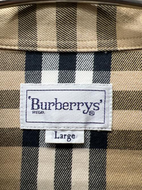 Burberry's（バーバリーズ）Burberry's (バーバリーズ) 長袖シャツ ベージュ サイズ:Ｌの古着・服飾アイテム