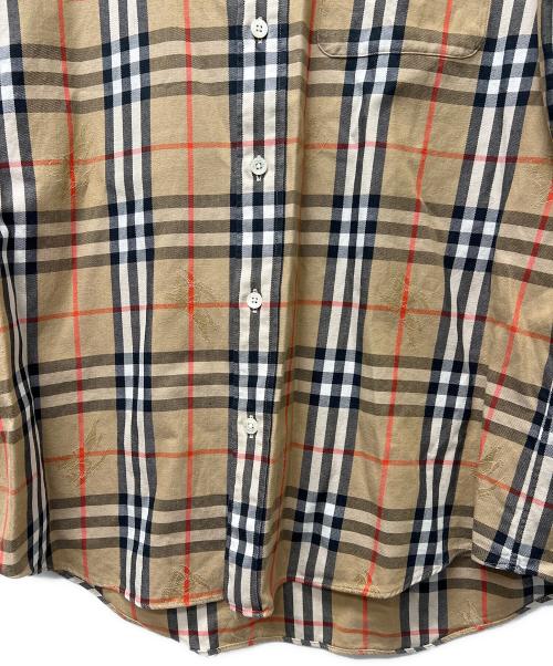 Burberry's（バーバリーズ）Burberry's (バーバリーズ) 長袖シャツ ベージュ サイズ:Ｌの古着・服飾アイテム
