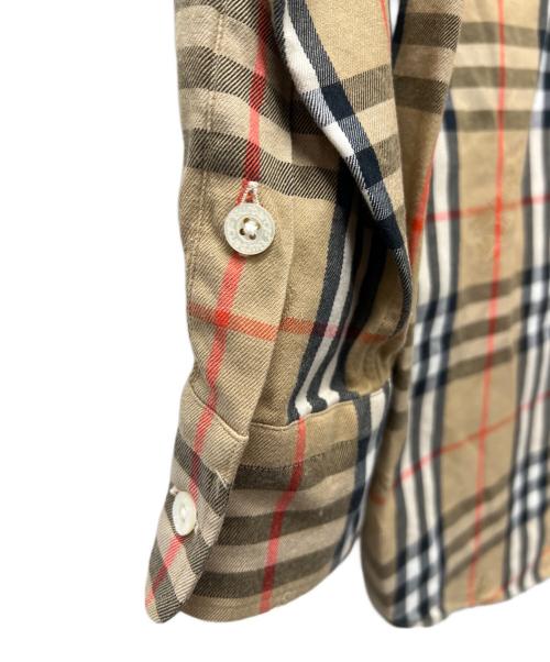 Burberry's（バーバリーズ）Burberry's (バーバリーズ) 長袖シャツ ベージュ サイズ:Ｌの古着・服飾アイテム