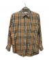 Burberry's（バーバリーズ）の古着「長袖シャツ」｜ベージュ