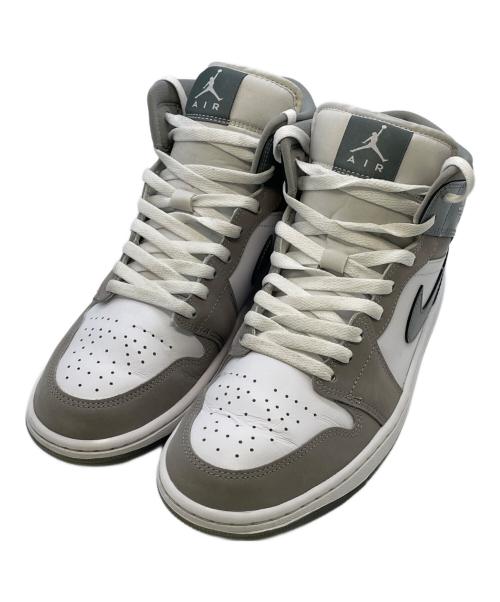 NIKE（ナイキ）NIKE (ナイキ) ハイカットスニーカー グレー×ホワイト サイズ:㎝27の古着・服飾アイテム