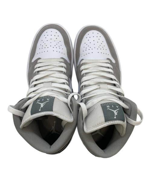 NIKE（ナイキ）NIKE (ナイキ) ハイカットスニーカー グレー×ホワイト サイズ:㎝27の古着・服飾アイテム