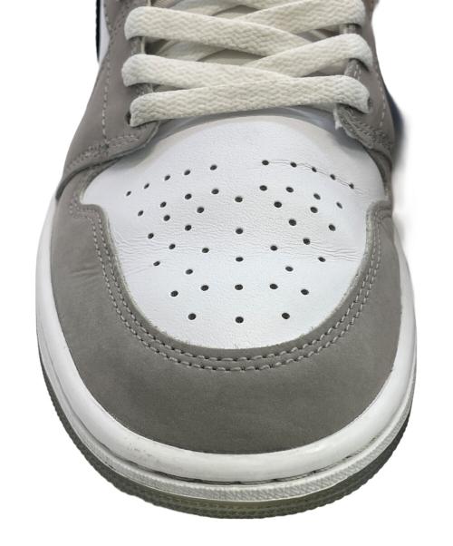 NIKE（ナイキ）NIKE (ナイキ) ハイカットスニーカー グレー×ホワイト サイズ:㎝27の古着・服飾アイテム