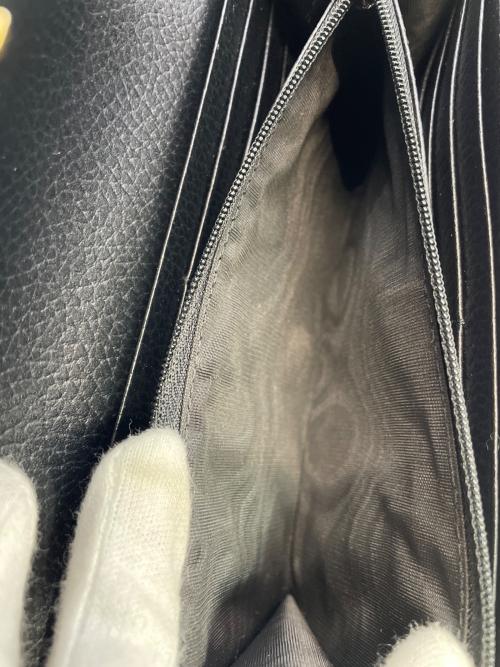 GUCCI（グッチ）GUCCI (グッチ) コンチネンタルウォレット ベージュ×ブラックの古着・服飾アイテム