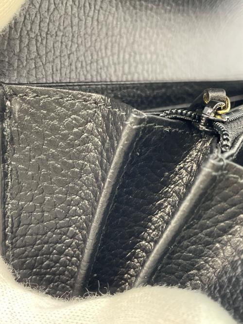 GUCCI（グッチ）GUCCI (グッチ) コンチネンタルウォレット ベージュ×ブラックの古着・服飾アイテム