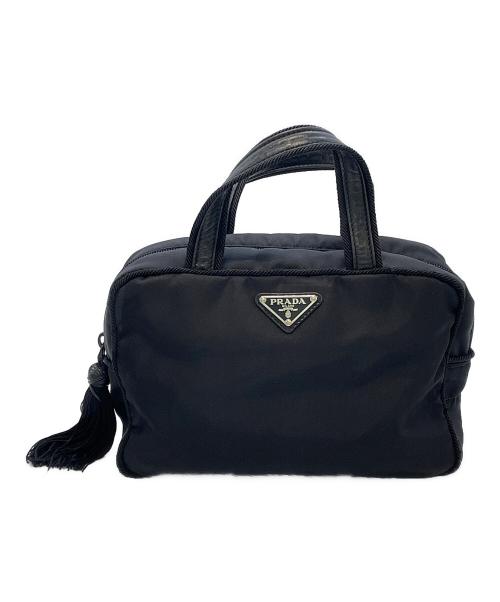 PRADA（プラダ）PRADA (プラダ) 2WAYバッグ ブラックの古着・服飾アイテム