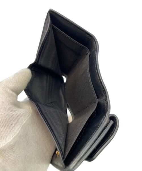 VERSACE（ヴェルサーチェ）VERSACE (ヴェルサーチェ) チェーンウォレット ブラックの古着・服飾アイテム