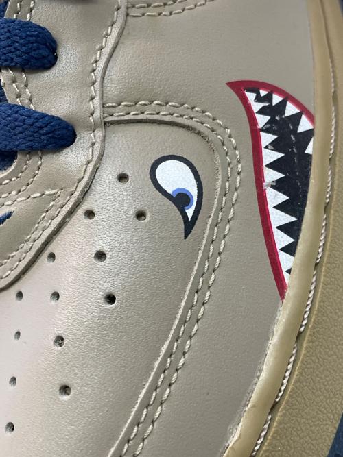 NIKE（ナイキ）NIKE (ナイキ) ハイカットスニーカー ベージュ サイズ:cm27の古着・服飾アイテム