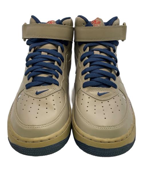 NIKE（ナイキ）NIKE (ナイキ) ハイカットスニーカー ベージュ サイズ:cm27の古着・服飾アイテム