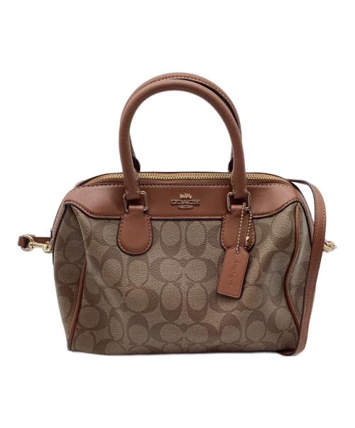 COACH（コーチ）COACH (コーチ) バッグ ブラウンの古着・服飾アイテム