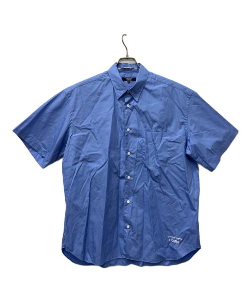 COMME des GARCONS HOMME（コムデギャルソン オム）COMME des GARCONS HOMME (コムデギャルソン オム) 半袖シャツ スカイブルー サイズ:Ｓの古着・服飾アイテム