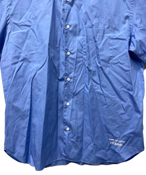 COMME des GARCONS HOMME（コムデギャルソン オム）COMME des GARCONS HOMME (コムデギャルソン オム) 半袖シャツ スカイブルー サイズ:Ｓの古着・服飾アイテム