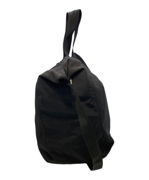 COMME des GARCONS HOMME（コムデギャルソン オム）COMME des GARCONS HOMME (コムデギャルソン オム) 綿ナイロングログラン 2WAY BAG ブラックの古着・服飾アイテム