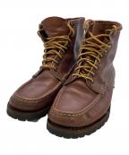 RUSSELL MOCCASINラッセルモカシン）の古着「レースアップブーツ」｜ブラウン