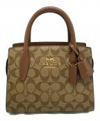 COACHコーチ）の古着「2WAYバッグ」｜ブラウン