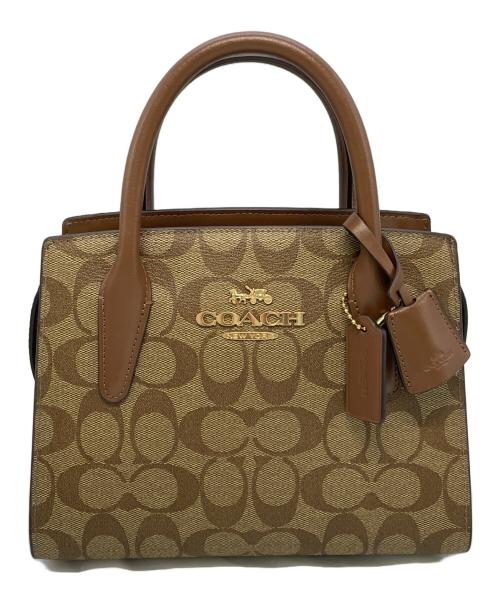 COACH（コーチ）COACH (コーチ) 2WAYバッグ ブラウンの古着・服飾アイテム