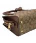 中古・古着 COACH (コーチ) 2WAYバッグ ブラウン：12000円