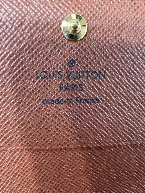 LOUIS VUITTON（ルイ ヴィトン）LOUIS VUITTON (ルイ ヴィトン) カードケース ブラウンの古着・服飾アイテム
