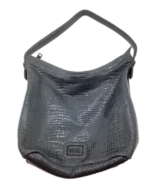 DIESEL（ディーゼル）DIESEL (ディーゼル) ショルダーバッグ グレーの古着・服飾アイテム