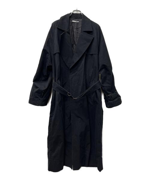 UNDECORATED（アンデコレイテッド）UNDECORATED (アンデコレイテッド) トレンチコート ブラック サイズ:不明の古着・服飾アイテム