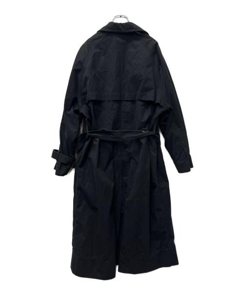 UNDECORATED（アンデコレイテッド）UNDECORATED (アンデコレイテッド) トレンチコート ブラック サイズ:不明の古着・服飾アイテム