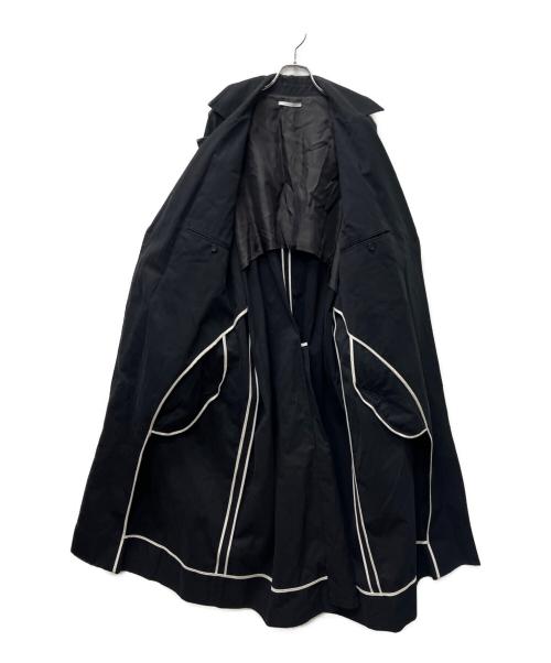 UNDECORATED（アンデコレイテッド）UNDECORATED (アンデコレイテッド) トレンチコート ブラック サイズ:不明の古着・服飾アイテム