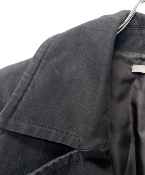UNDECORATED（アンデコレイテッド）UNDECORATED (アンデコレイテッド) トレンチコート ブラック サイズ:不明の古着・服飾アイテム