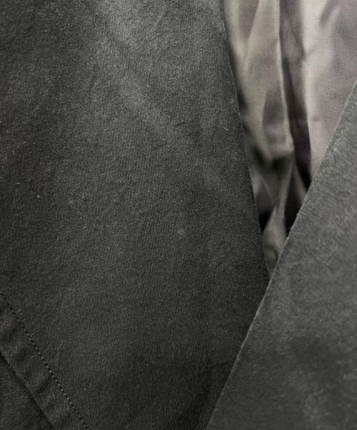 UNDECORATED（アンデコレイテッド）UNDECORATED (アンデコレイテッド) トレンチコート ブラック サイズ:不明の古着・服飾アイテム
