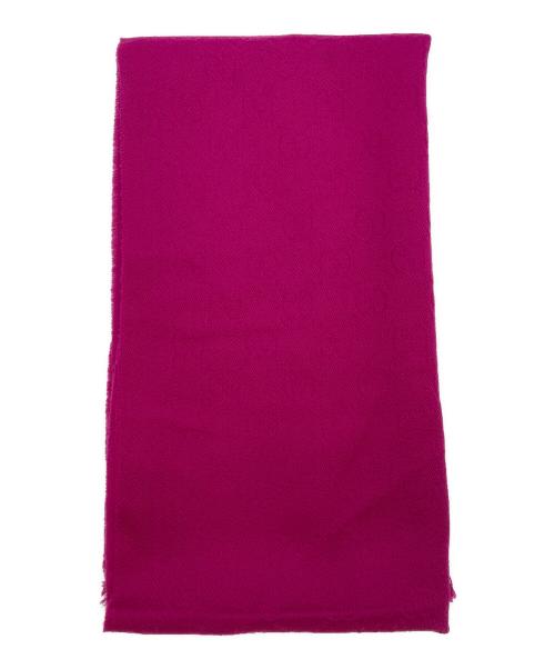 GUCCI（グッチ）GUCCI (グッチ) ストールマフラー ショッキングピンクの古着・服飾アイテム