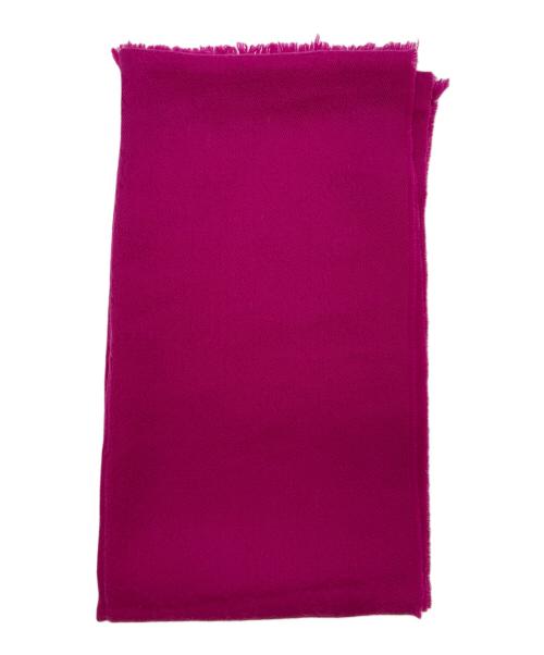 GUCCI（グッチ）GUCCI (グッチ) ストールマフラー ショッキングピンクの古着・服飾アイテム