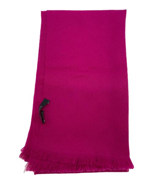GUCCI（グッチ）GUCCI (グッチ) ストールマフラー ショッキングピンクの古着・服飾アイテム
