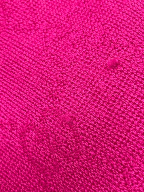 GUCCI（グッチ）GUCCI (グッチ) ストールマフラー ショッキングピンクの古着・服飾アイテム