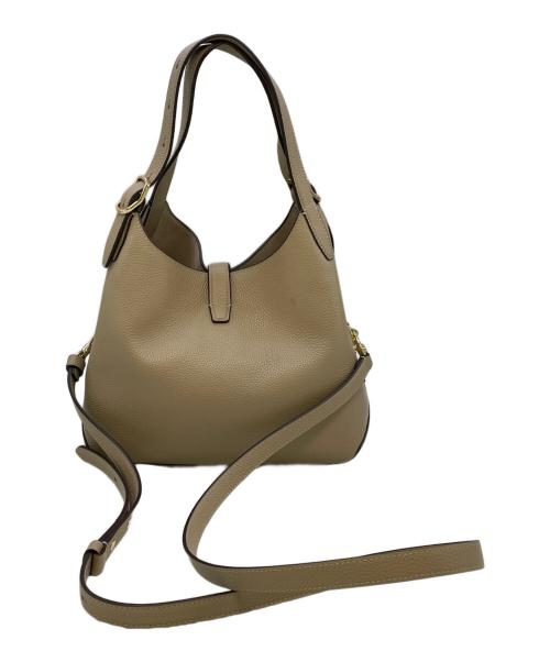 Kate Spade（ケイトスペード）Kate Spade (ケイトスペード) 2WAYバッグ ベージュの古着・服飾アイテム