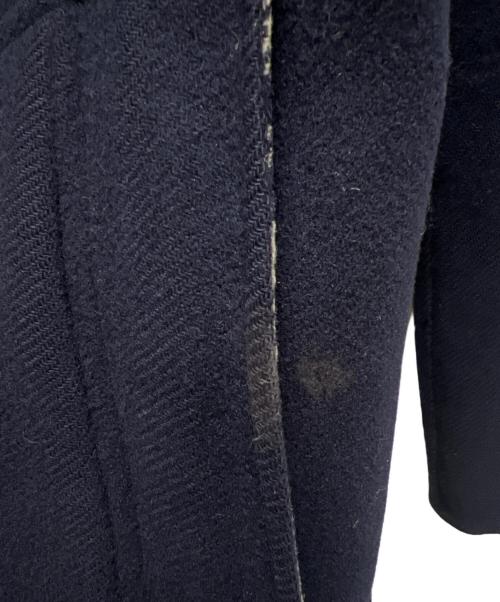 Burberry's（バーバリーズ）Burberry's (バーバリーズ) リバーシブルウールコート ネイビー サイズ:Ｌの古着・服飾アイテム