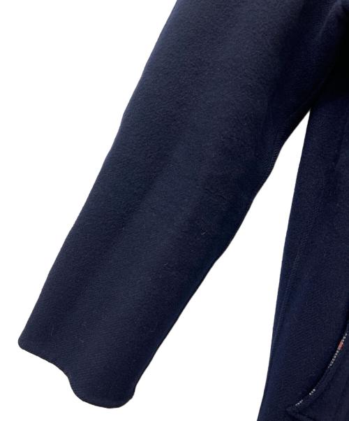 Burberry's（バーバリーズ）Burberry's (バーバリーズ) リバーシブルウールコート ネイビー サイズ:Ｌの古着・服飾アイテム