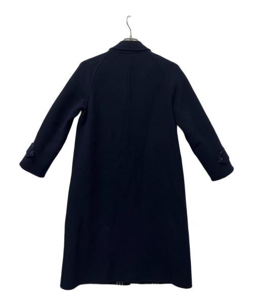 Burberry's（バーバリーズ）Burberry's (バーバリーズ) リバーシブルウールコート ネイビー サイズ:Ｌの古着・服飾アイテム