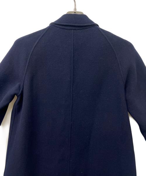 Burberry's（バーバリーズ）Burberry's (バーバリーズ) リバーシブルウールコート ネイビー サイズ:Ｌの古着・服飾アイテム