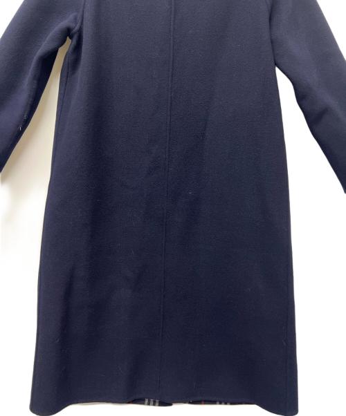 Burberry's（バーバリーズ）Burberry's (バーバリーズ) リバーシブルウールコート ネイビー サイズ:Ｌの古着・服飾アイテム