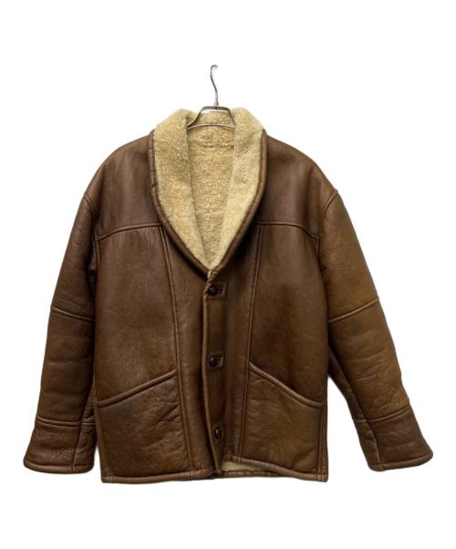 Feelings Refined Sense（フィリングス・リファインド・センス）Feelings Refined Sense (フィリングス・リファインド・センス) ムートンジャケット ブラウン サイズ:不明の古着・服飾アイテム