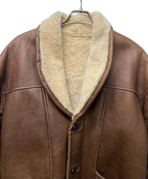 Feelings Refined Sense（フィリングス・リファインド・センス）Feelings Refined Sense (フィリングス・リファインド・センス) ムートンジャケット ブラウン サイズ:不明の古着・服飾アイテム