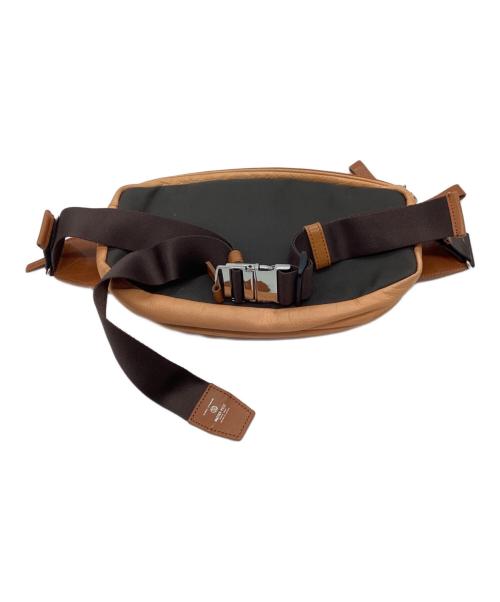 master-piece（マスターピース）master-piece (マスターピース) レザーボディバッグ ブラウンの古着・服飾アイテム