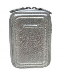 objects.io（オブジェクトアイオー）の古着「ストラップ付マイクロバッグ」｜シルバー