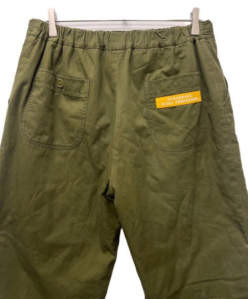 HUMAN MADE（ヒューマンメイド）HUMAN MADE (ヒューマンメイド) ミリタリーパンツ オリーブ サイズ:Ｌの古着・服飾アイテム