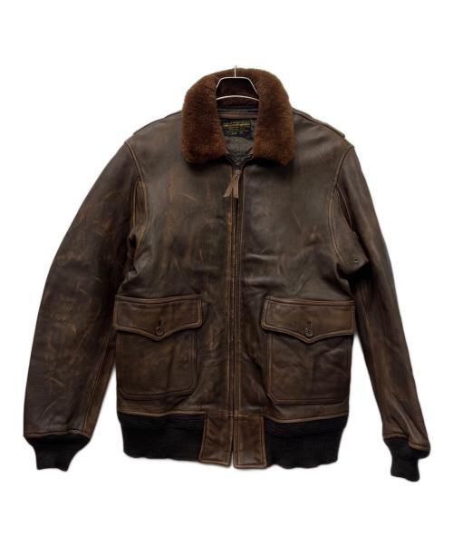 AVIREX（アヴィレックス）AVIREX (アヴィレックス) G-1フライトジャケット ブラウン サイズ:４０の古着・服飾アイテム