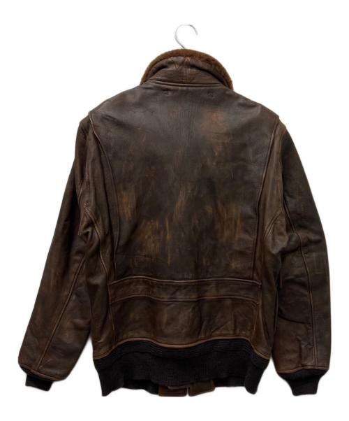 AVIREX（アヴィレックス）AVIREX (アヴィレックス) G-1フライトジャケット ブラウン サイズ:４０の古着・服飾アイテム