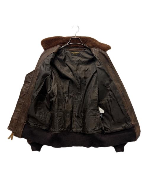 AVIREX（アヴィレックス）AVIREX (アヴィレックス) G-1フライトジャケット ブラウン サイズ:４０の古着・服飾アイテム