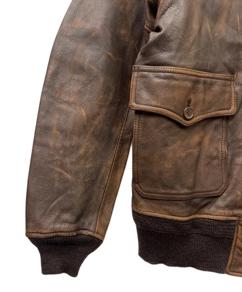AVIREX（アヴィレックス）AVIREX (アヴィレックス) G-1フライトジャケット ブラウン サイズ:４０の古着・服飾アイテム