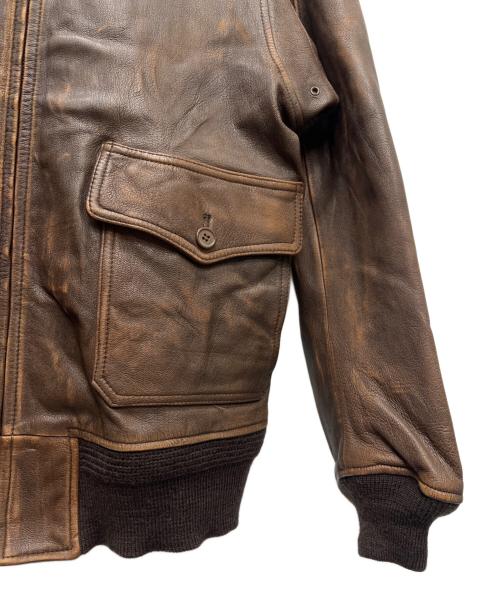 AVIREX（アヴィレックス）AVIREX (アヴィレックス) G-1フライトジャケット ブラウン サイズ:４０の古着・服飾アイテム