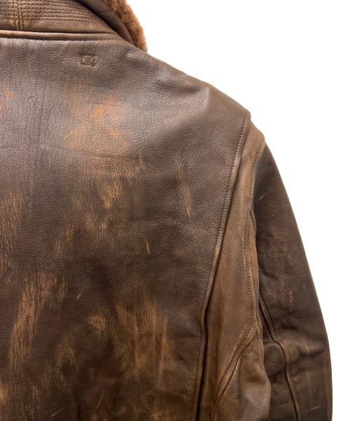 AVIREX（アヴィレックス）AVIREX (アヴィレックス) G-1フライトジャケット ブラウン サイズ:４０の古着・服飾アイテム